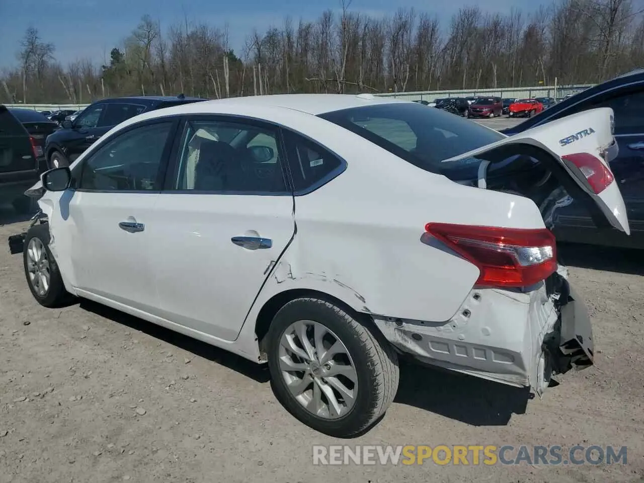 2 Photograph of a damaged car 3N1AB7AP7KY276741 NISSAN SENTRA 2019
