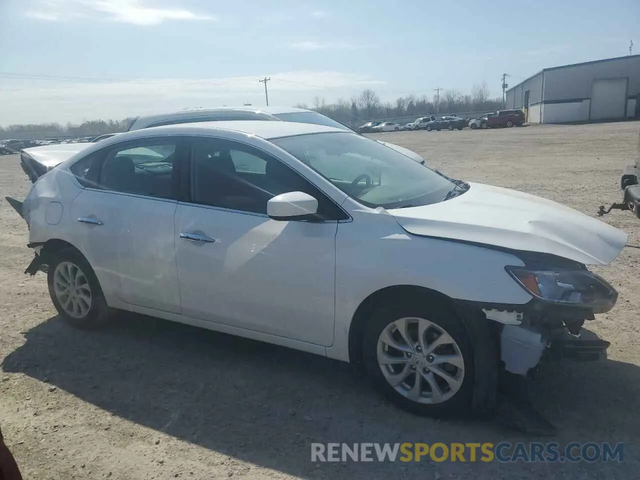 4 Photograph of a damaged car 3N1AB7AP7KY276741 NISSAN SENTRA 2019