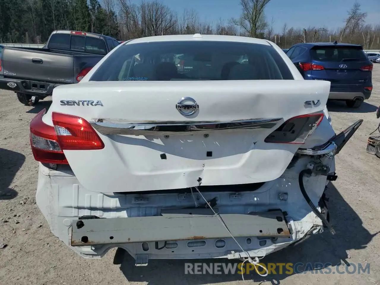 6 Photograph of a damaged car 3N1AB7AP7KY276741 NISSAN SENTRA 2019