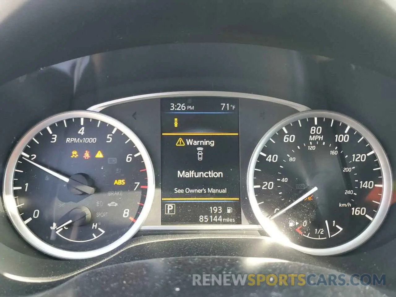 9 Photograph of a damaged car 3N1AB7AP7KY280496 NISSAN SENTRA 2019
