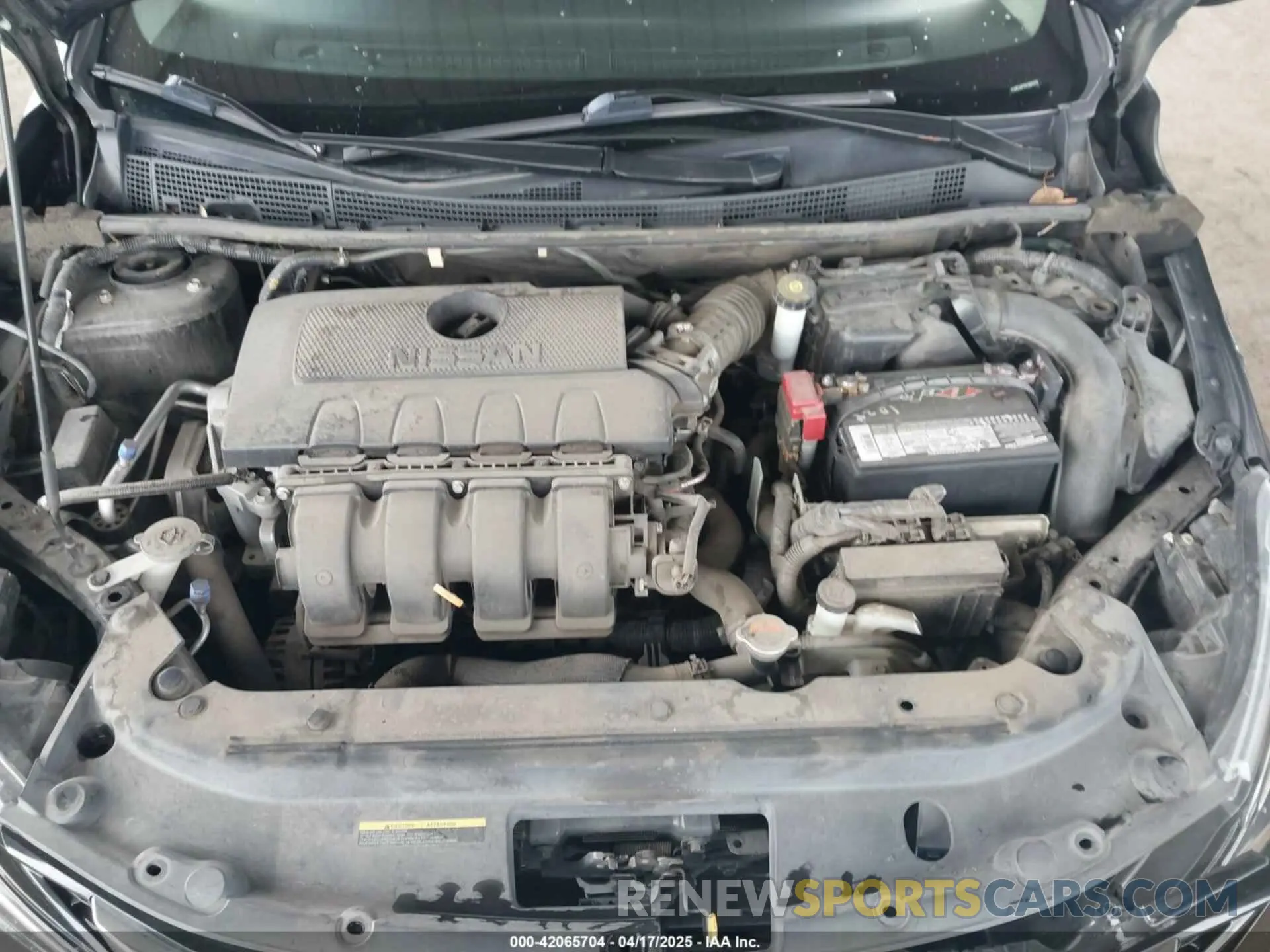 10 Photograph of a damaged car 3N1AB7AP7KY287416 NISSAN SENTRA 2019