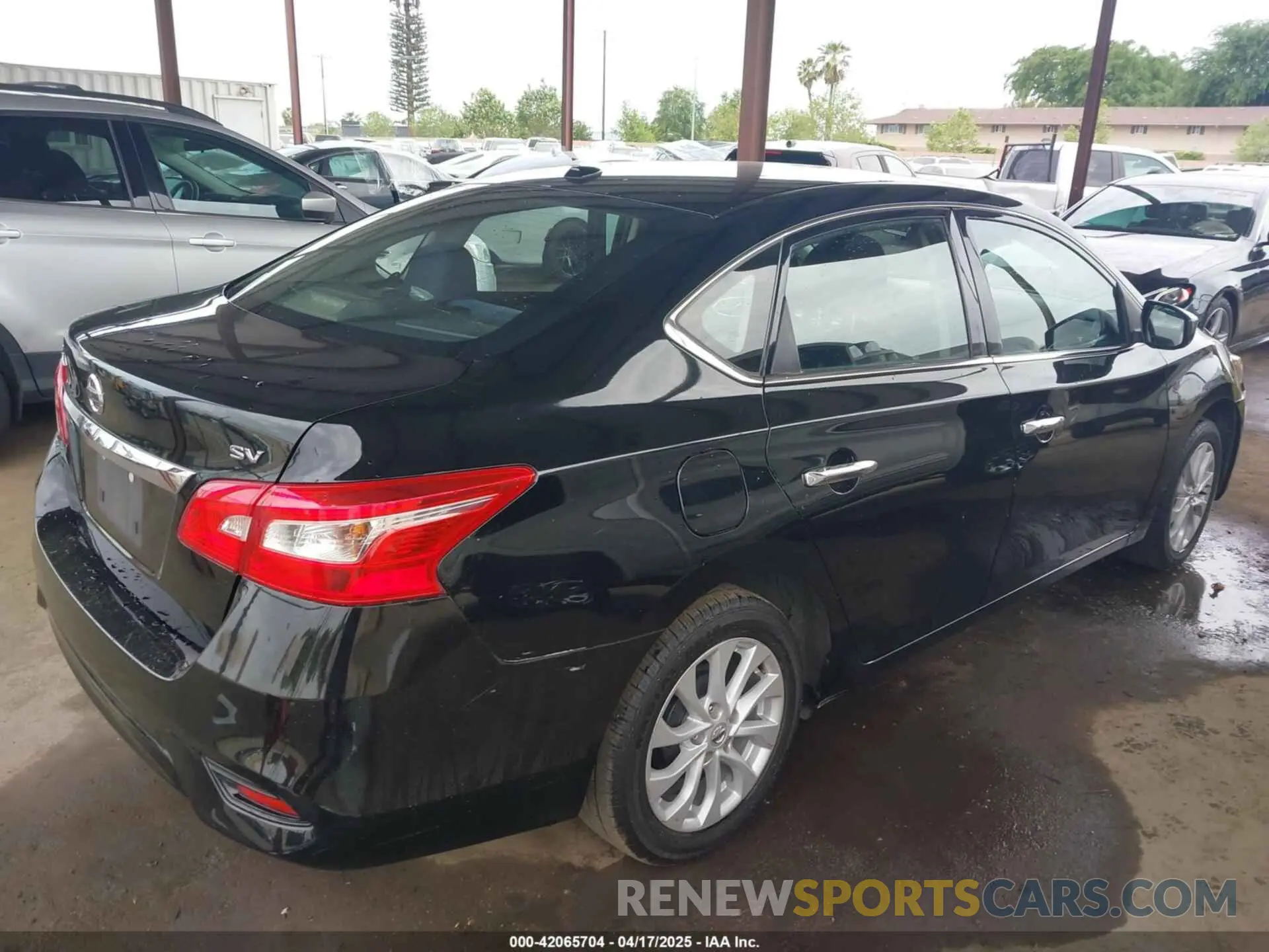 4 Photograph of a damaged car 3N1AB7AP7KY287416 NISSAN SENTRA 2019