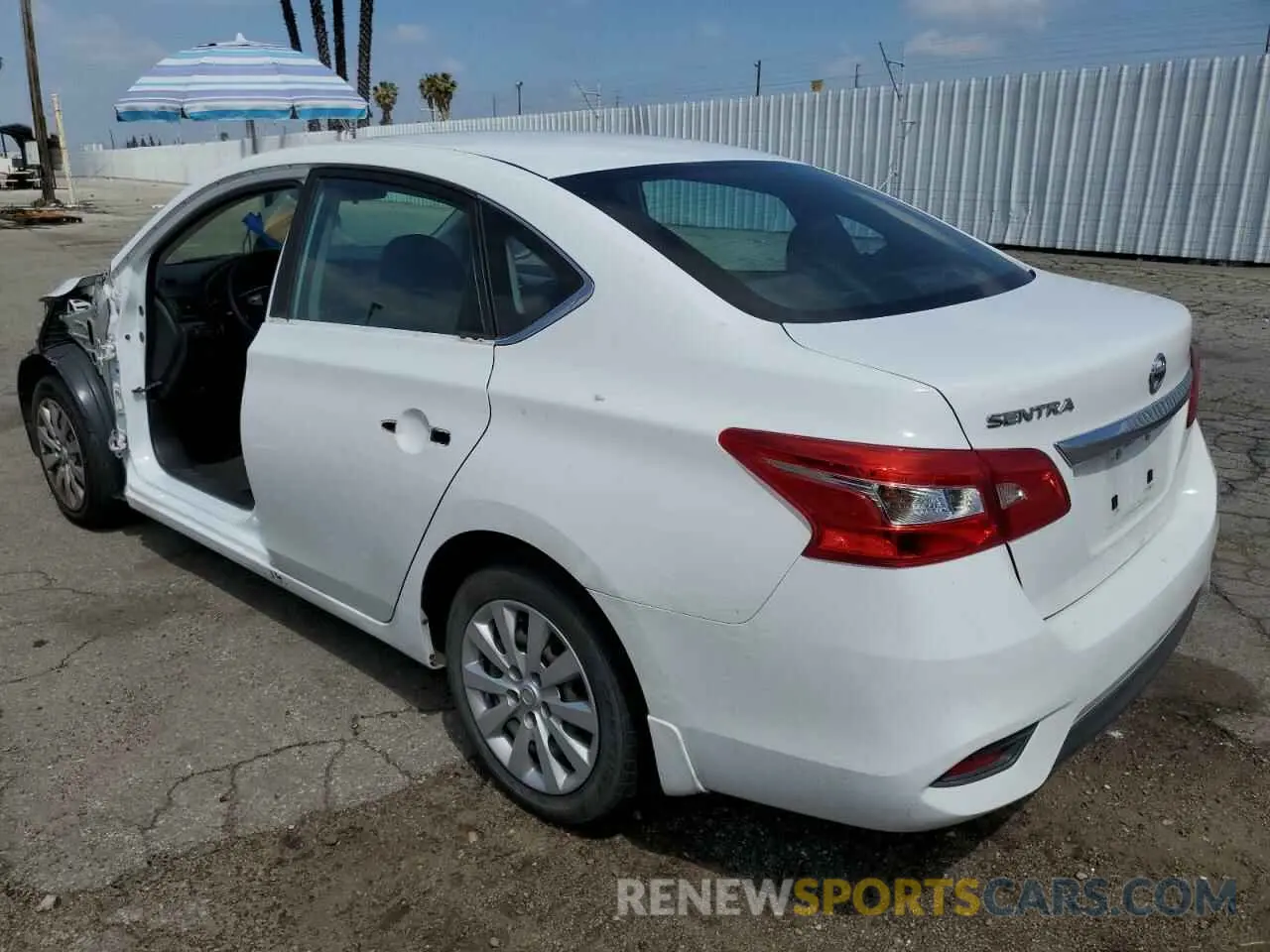 2 Photograph of a damaged car 3N1AB7AP7KY289067 NISSAN SENTRA 2019