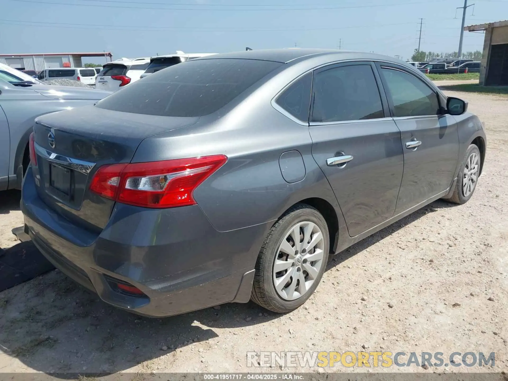 4 Photograph of a damaged car 3N1AB7AP7KY291207 NISSAN SENTRA 2019