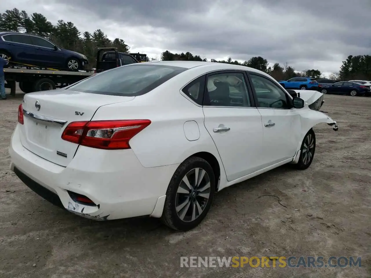 3 Photograph of a damaged car 3N1AB7AP7KY294060 NISSAN SENTRA 2019