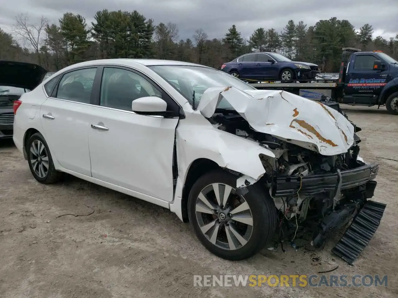4 Photograph of a damaged car 3N1AB7AP7KY294060 NISSAN SENTRA 2019