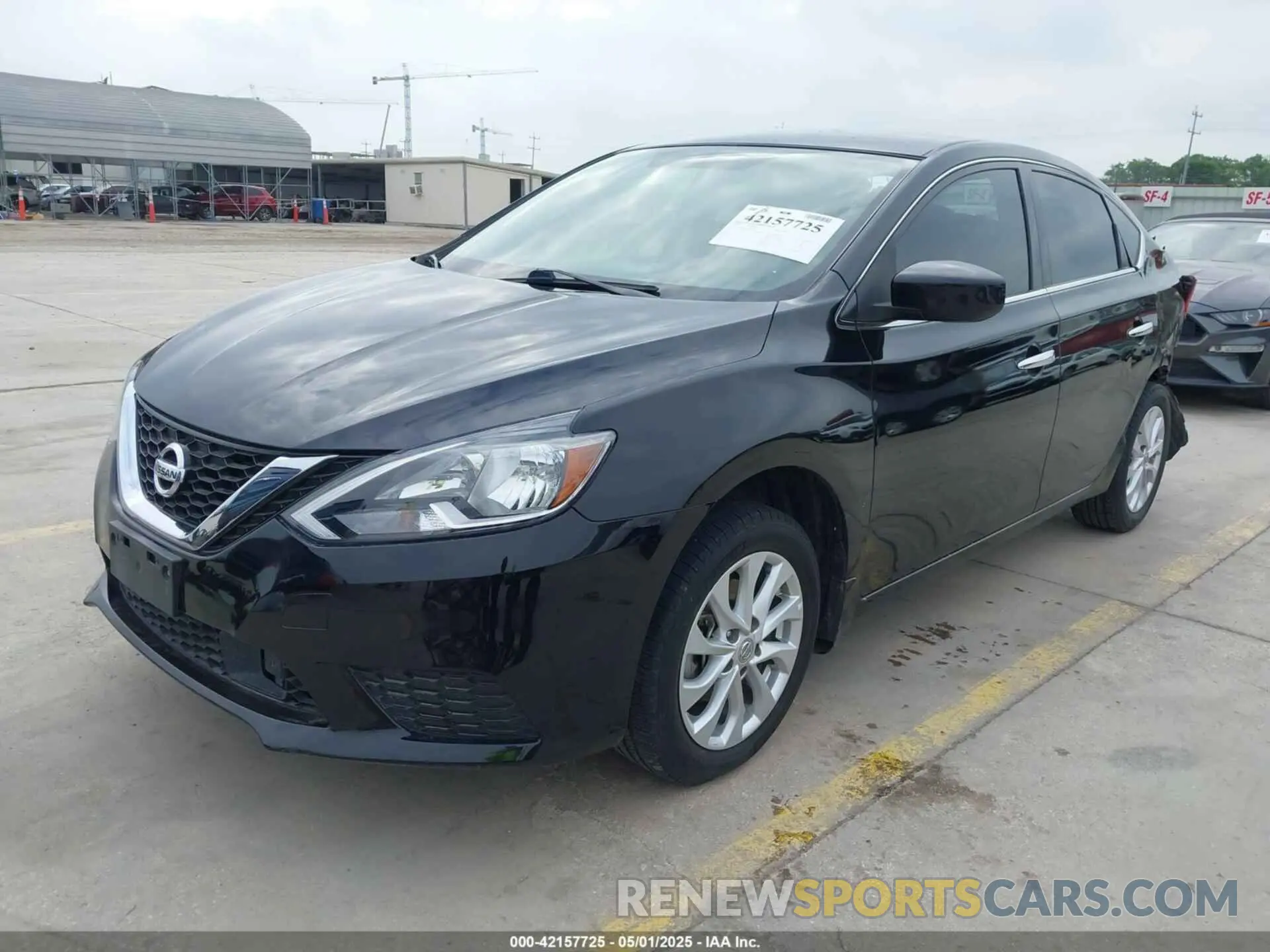 2 Photograph of a damaged car 3N1AB7AP7KY296830 NISSAN SENTRA 2019