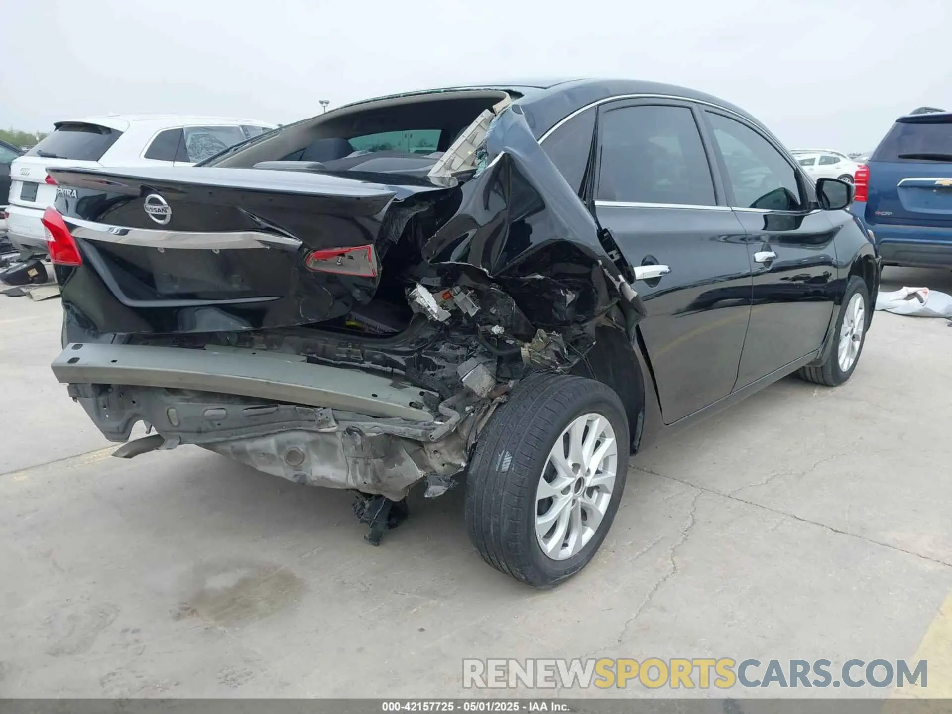 4 Photograph of a damaged car 3N1AB7AP7KY296830 NISSAN SENTRA 2019