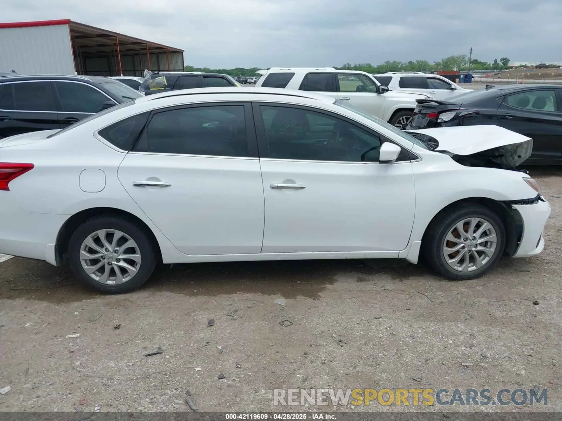 13 Photograph of a damaged car 3N1AB7AP7KY301010 NISSAN SENTRA 2019