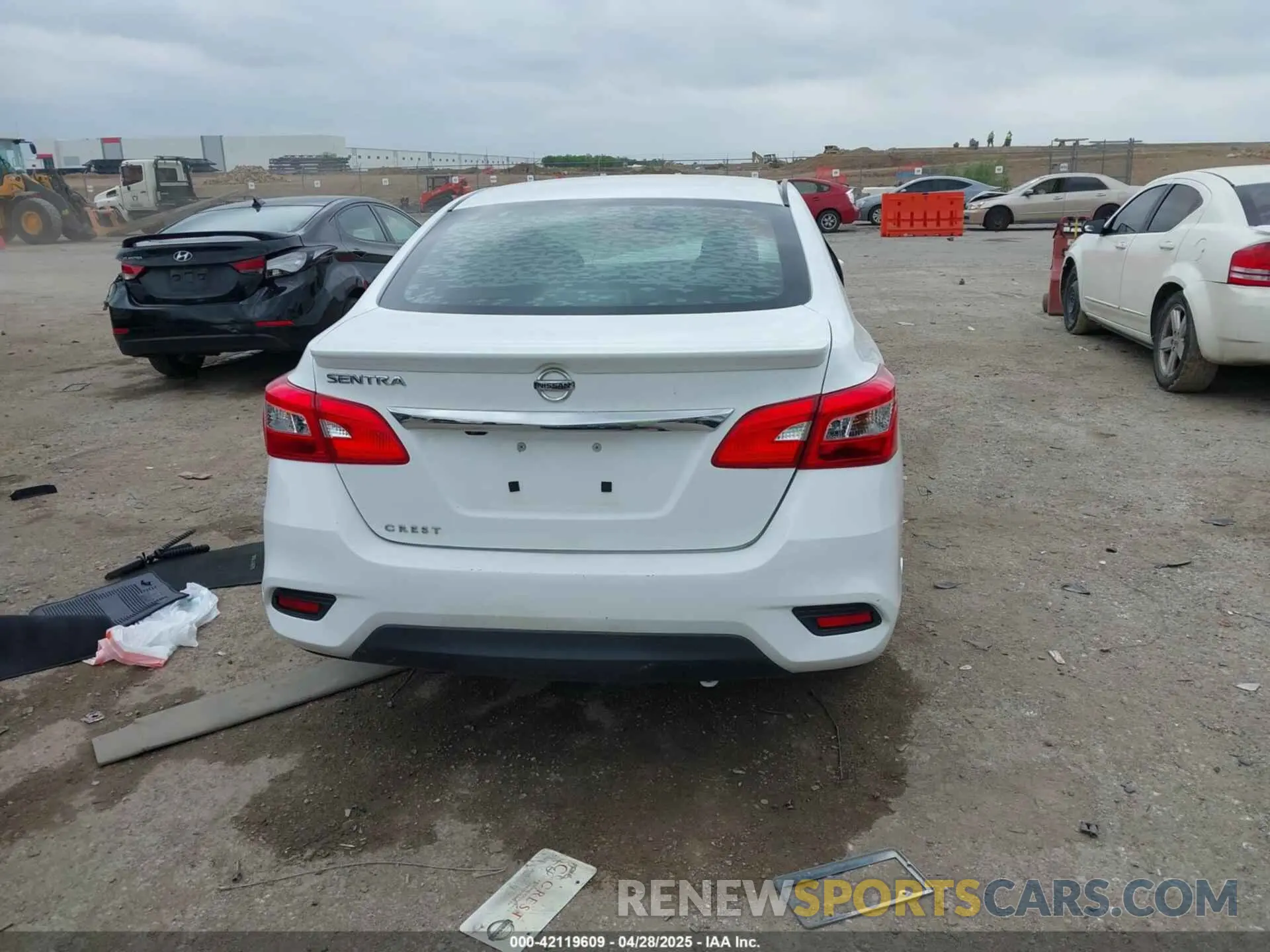 16 Photograph of a damaged car 3N1AB7AP7KY301010 NISSAN SENTRA 2019