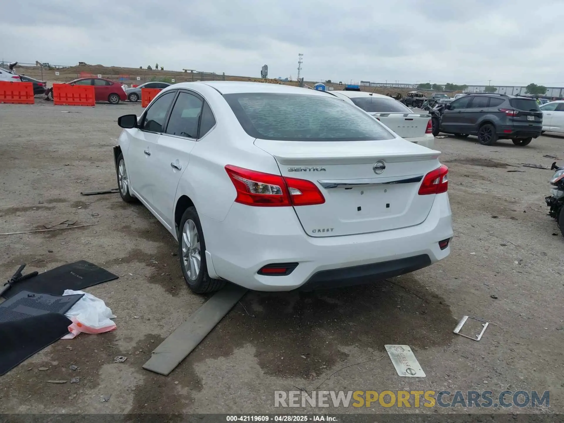 3 Photograph of a damaged car 3N1AB7AP7KY301010 NISSAN SENTRA 2019