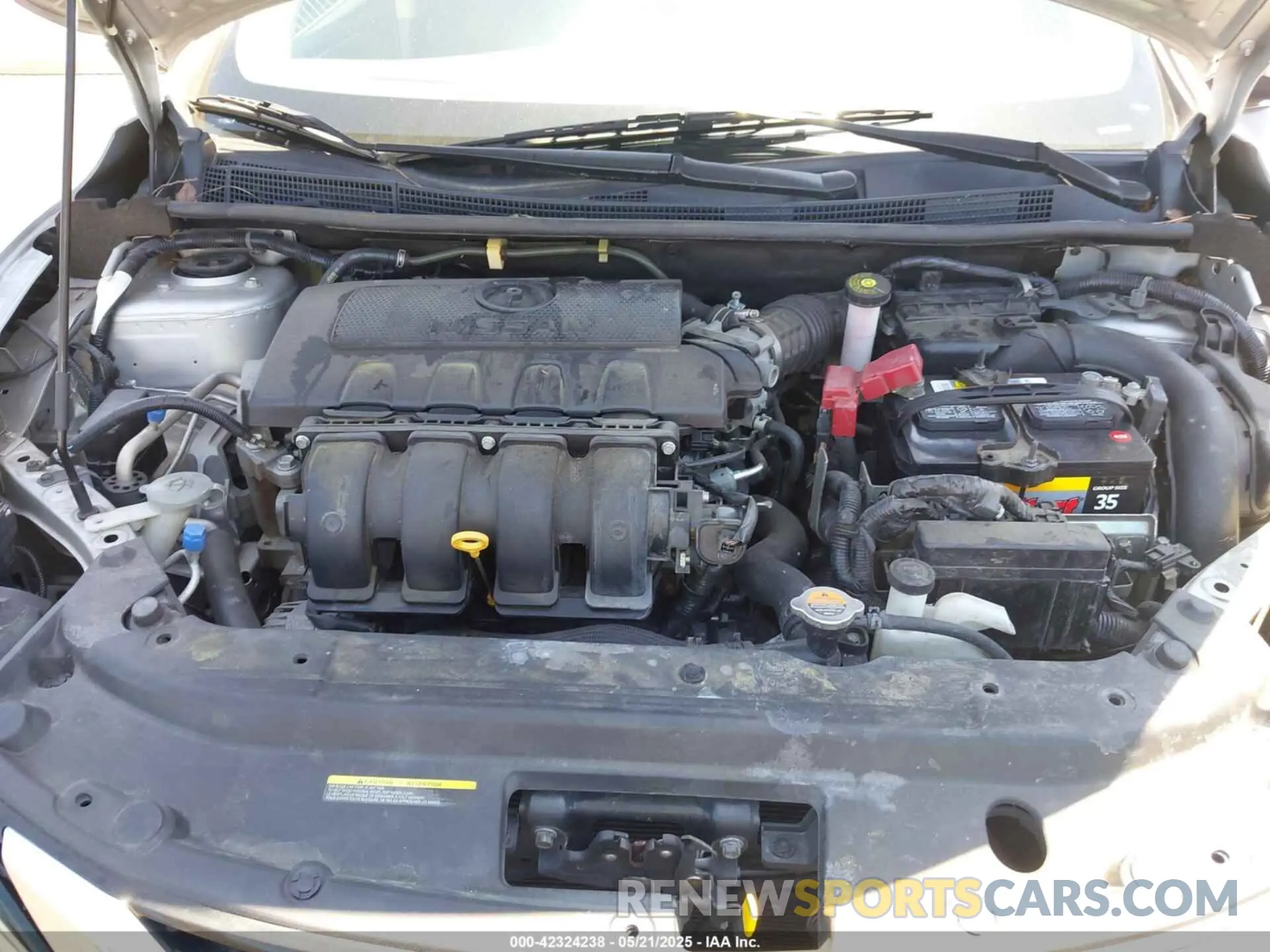 10 Photograph of a damaged car 3N1AB7AP7KY303503 NISSAN SENTRA 2019