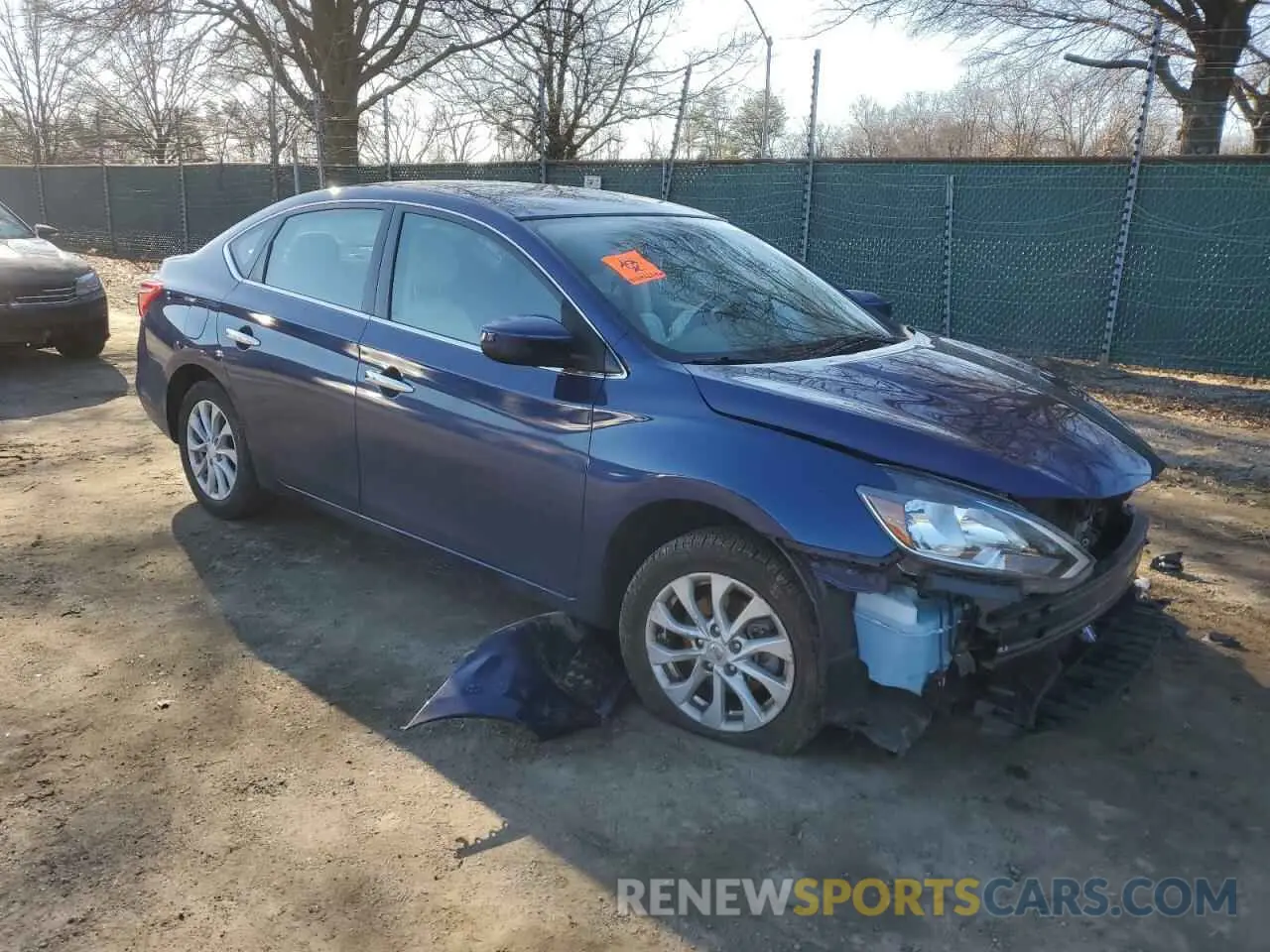 4 Photograph of a damaged car 3N1AB7AP7KY309866 NISSAN SENTRA 2019