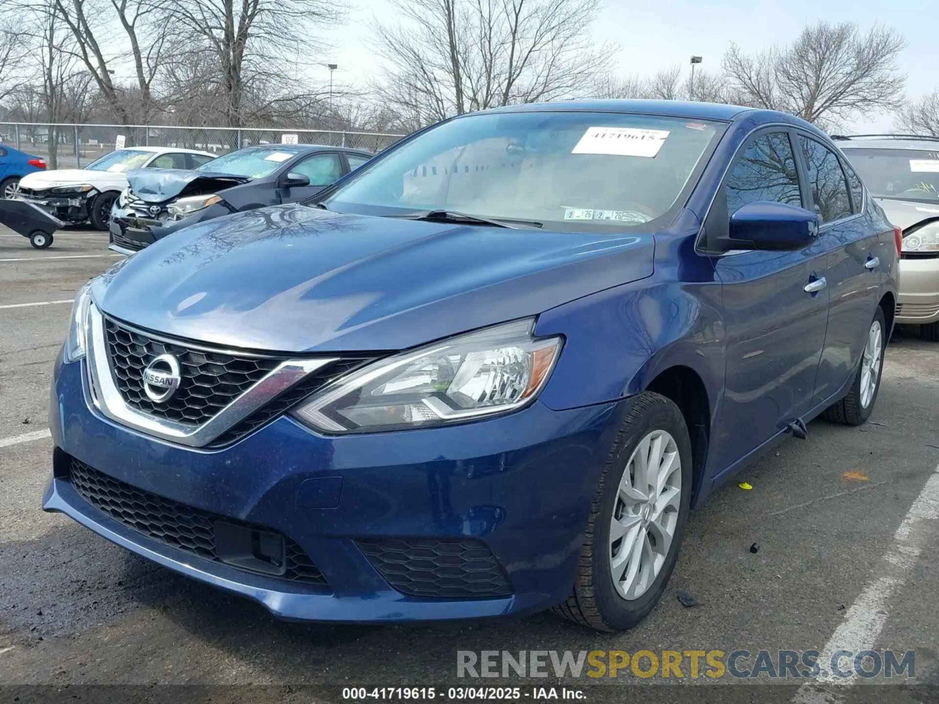 2 Photograph of a damaged car 3N1AB7AP7KY309933 NISSAN SENTRA 2019