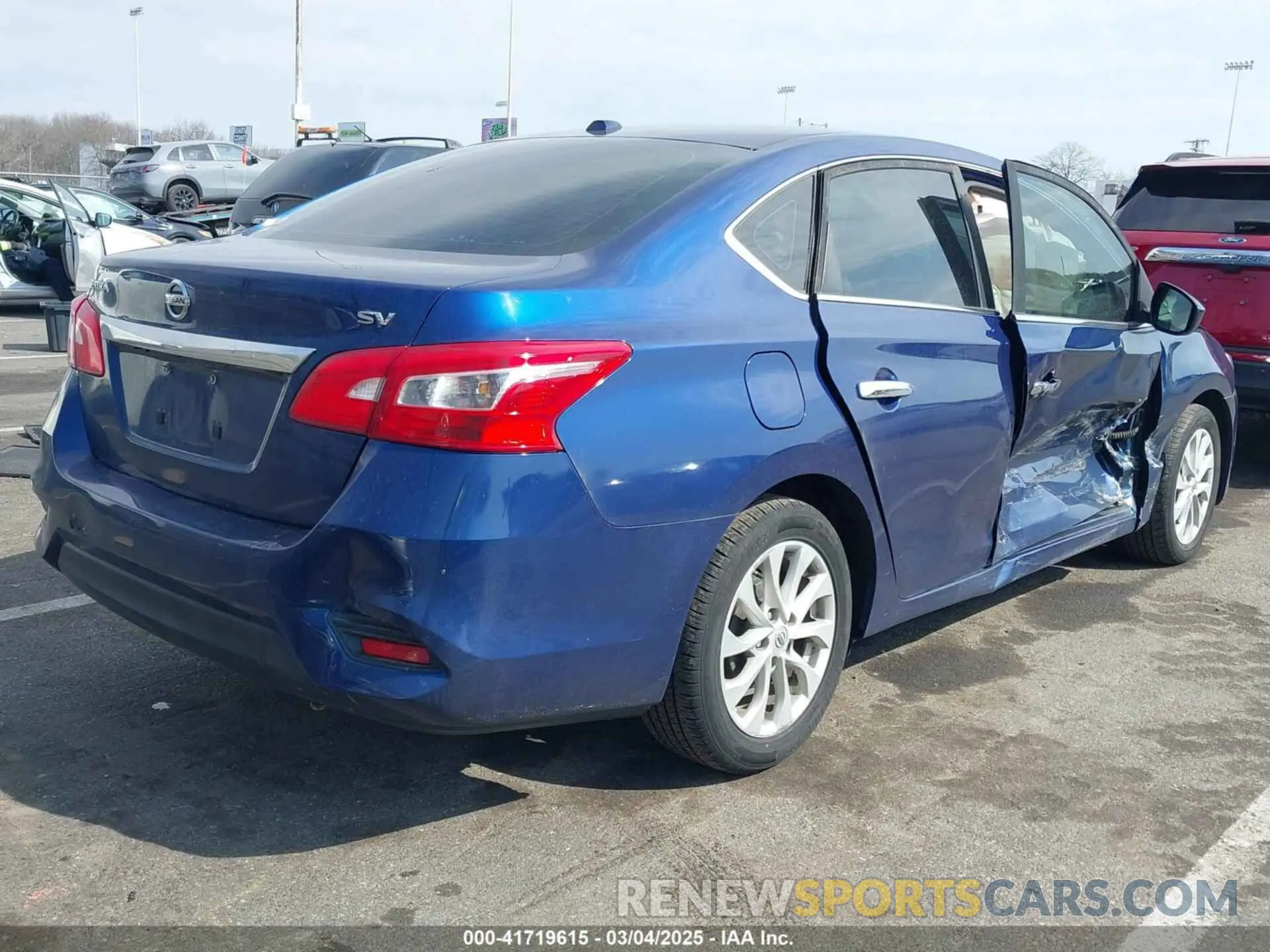 4 Photograph of a damaged car 3N1AB7AP7KY309933 NISSAN SENTRA 2019