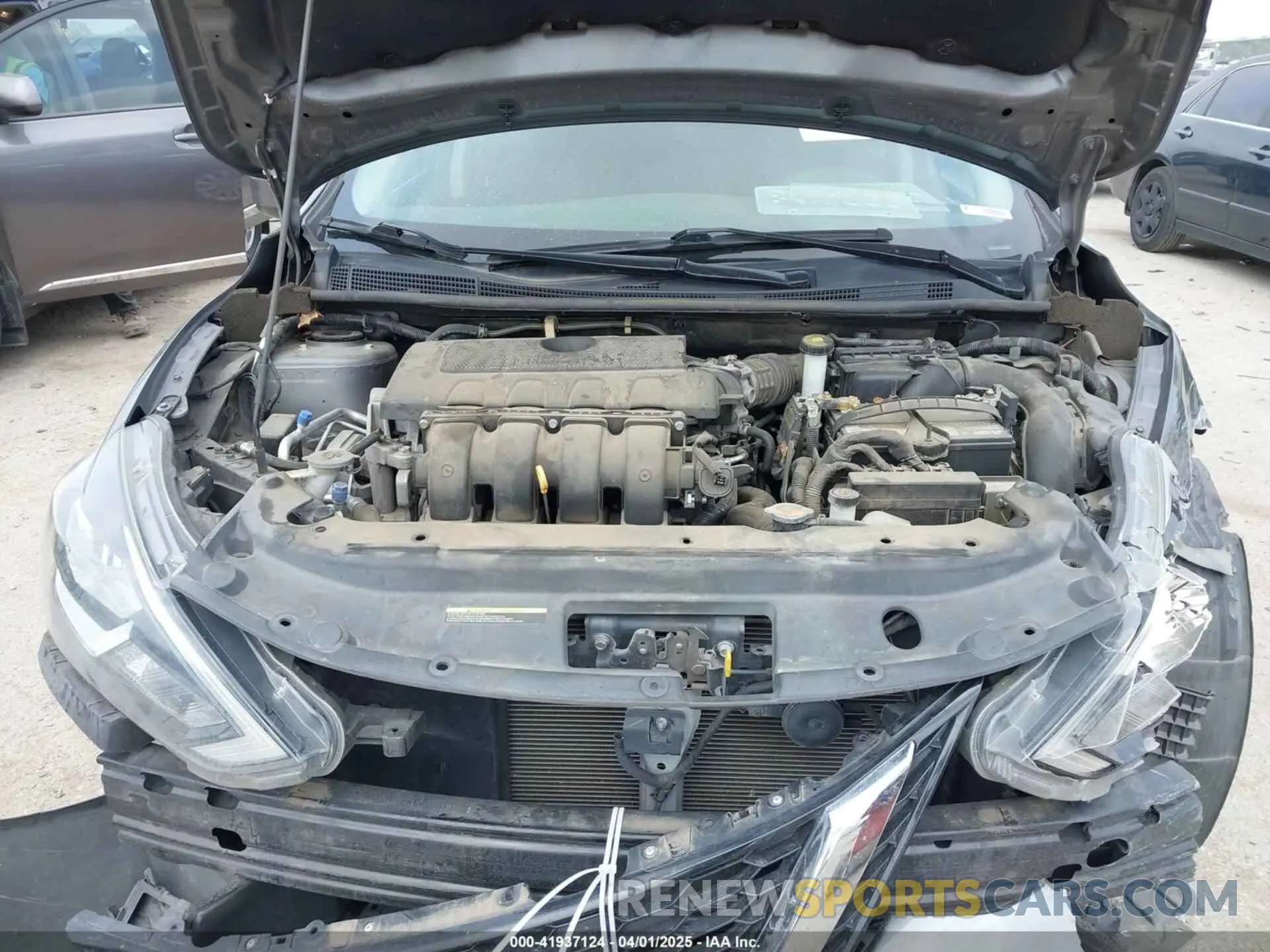 10 Photograph of a damaged car 3N1AB7AP7KY325789 NISSAN SENTRA 2019