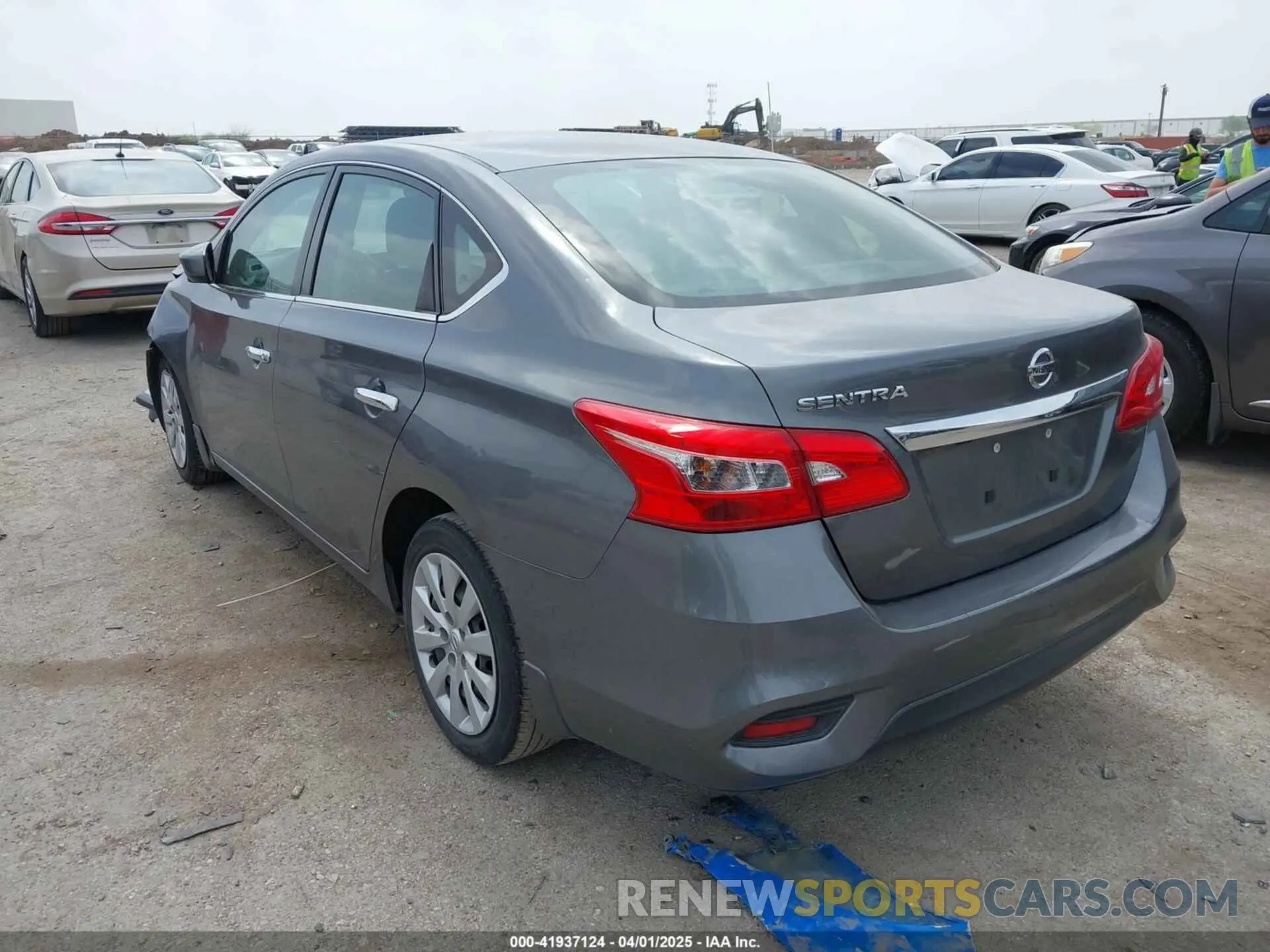 3 Photograph of a damaged car 3N1AB7AP7KY325789 NISSAN SENTRA 2019
