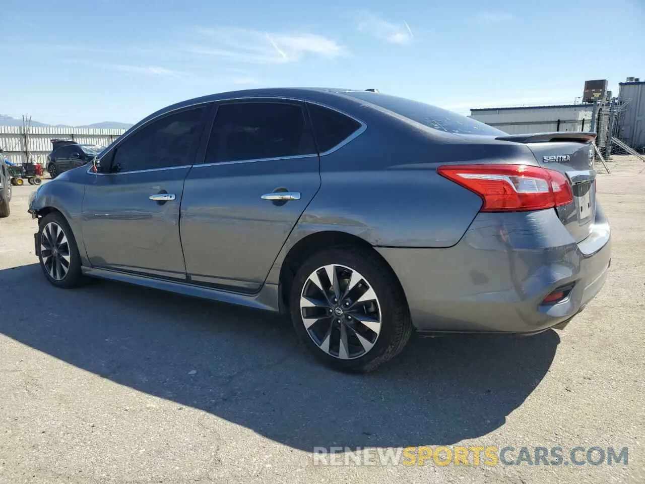 2 Photograph of a damaged car 3N1AB7AP7KY336520 NISSAN SENTRA 2019