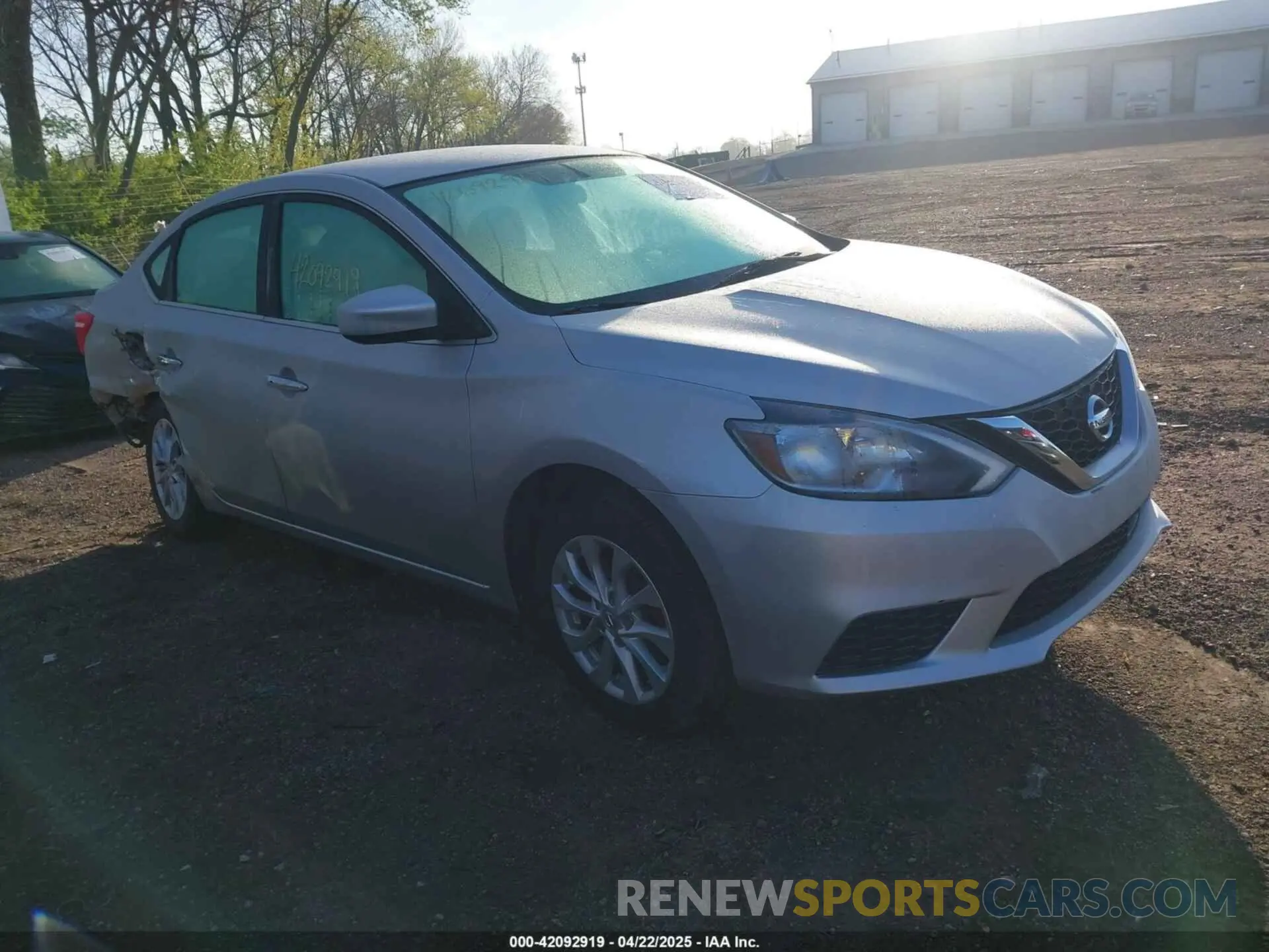 1 Photograph of a damaged car 3N1AB7AP7KY338283 NISSAN SENTRA 2019