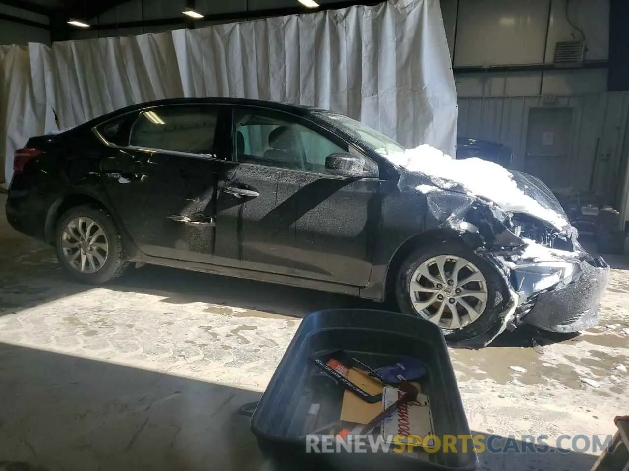4 Photograph of a damaged car 3N1AB7AP7KY341068 NISSAN SENTRA 2019
