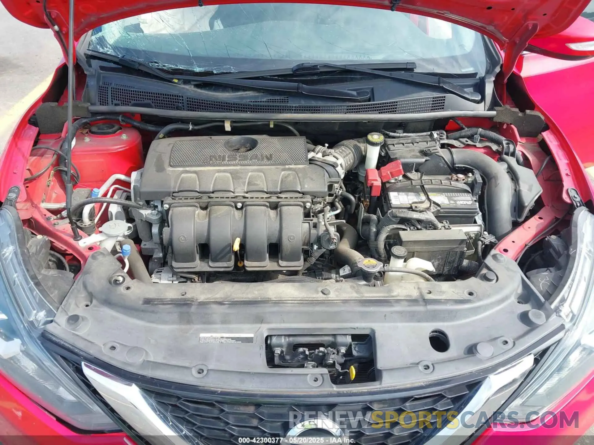 10 Photograph of a damaged car 3N1AB7AP7KY342995 NISSAN SENTRA 2019