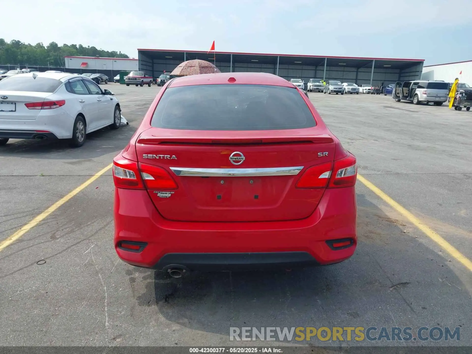16 Photograph of a damaged car 3N1AB7AP7KY342995 NISSAN SENTRA 2019