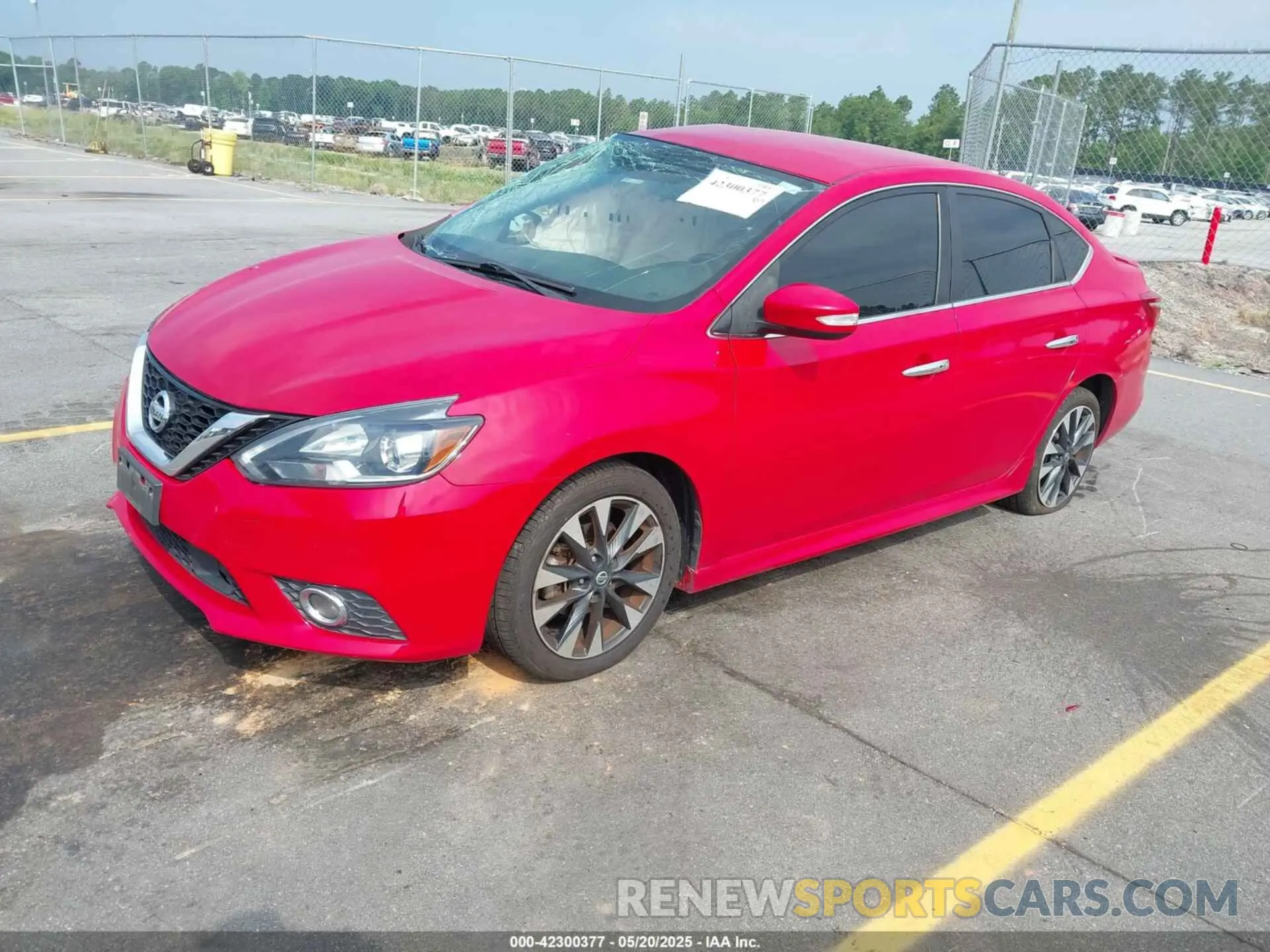2 Photograph of a damaged car 3N1AB7AP7KY342995 NISSAN SENTRA 2019
