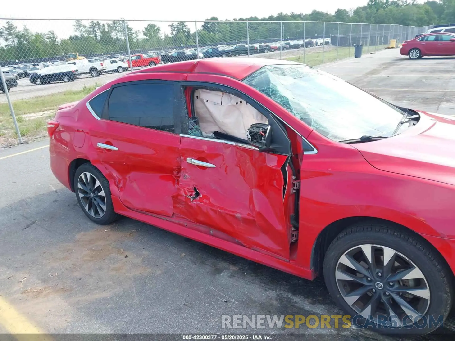 6 Photograph of a damaged car 3N1AB7AP7KY342995 NISSAN SENTRA 2019