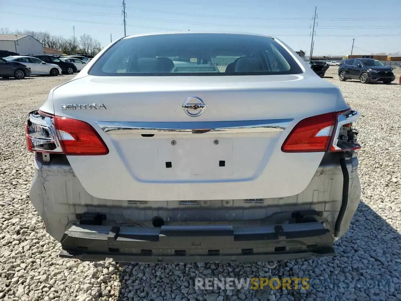 6 Photograph of a damaged car 3N1AB7AP7KY345069 NISSAN SENTRA 2019