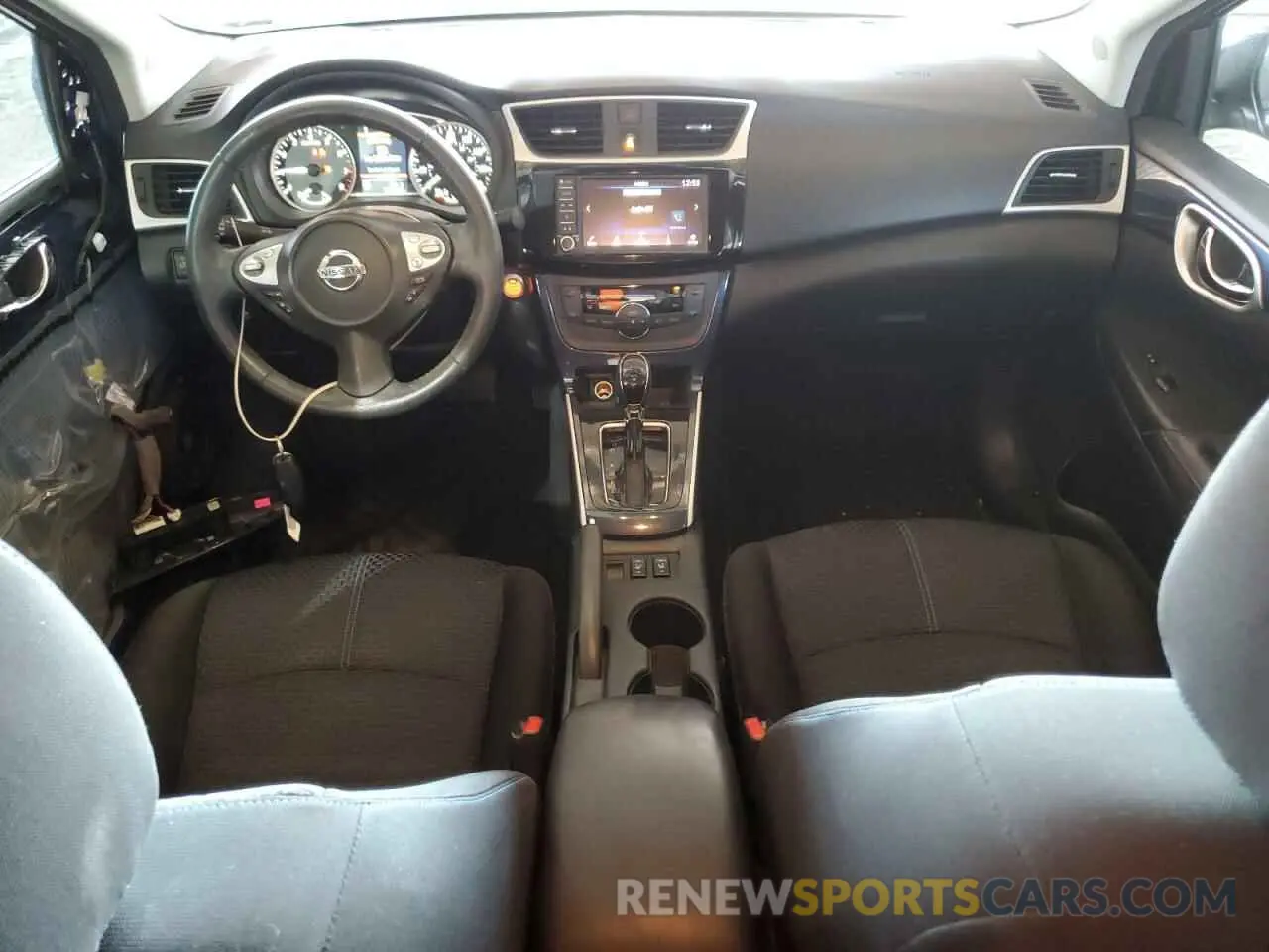 8 Photograph of a damaged car 3N1AB7AP7KY346593 NISSAN SENTRA 2019