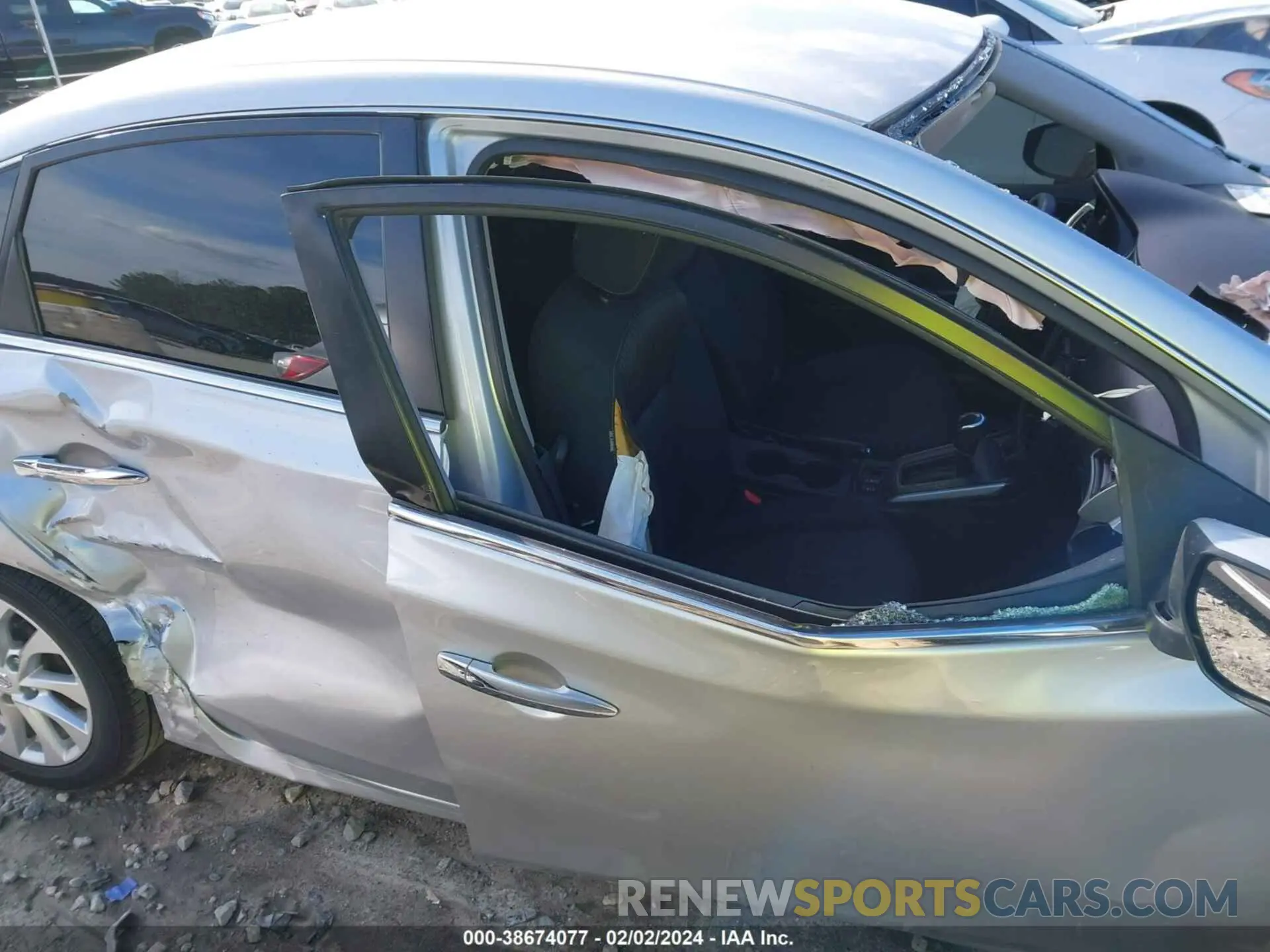13 Photograph of a damaged car 3N1AB7AP7KY351695 NISSAN SENTRA 2019