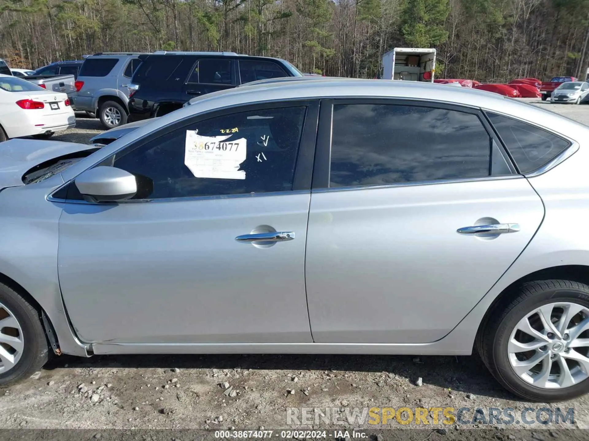 14 Photograph of a damaged car 3N1AB7AP7KY351695 NISSAN SENTRA 2019