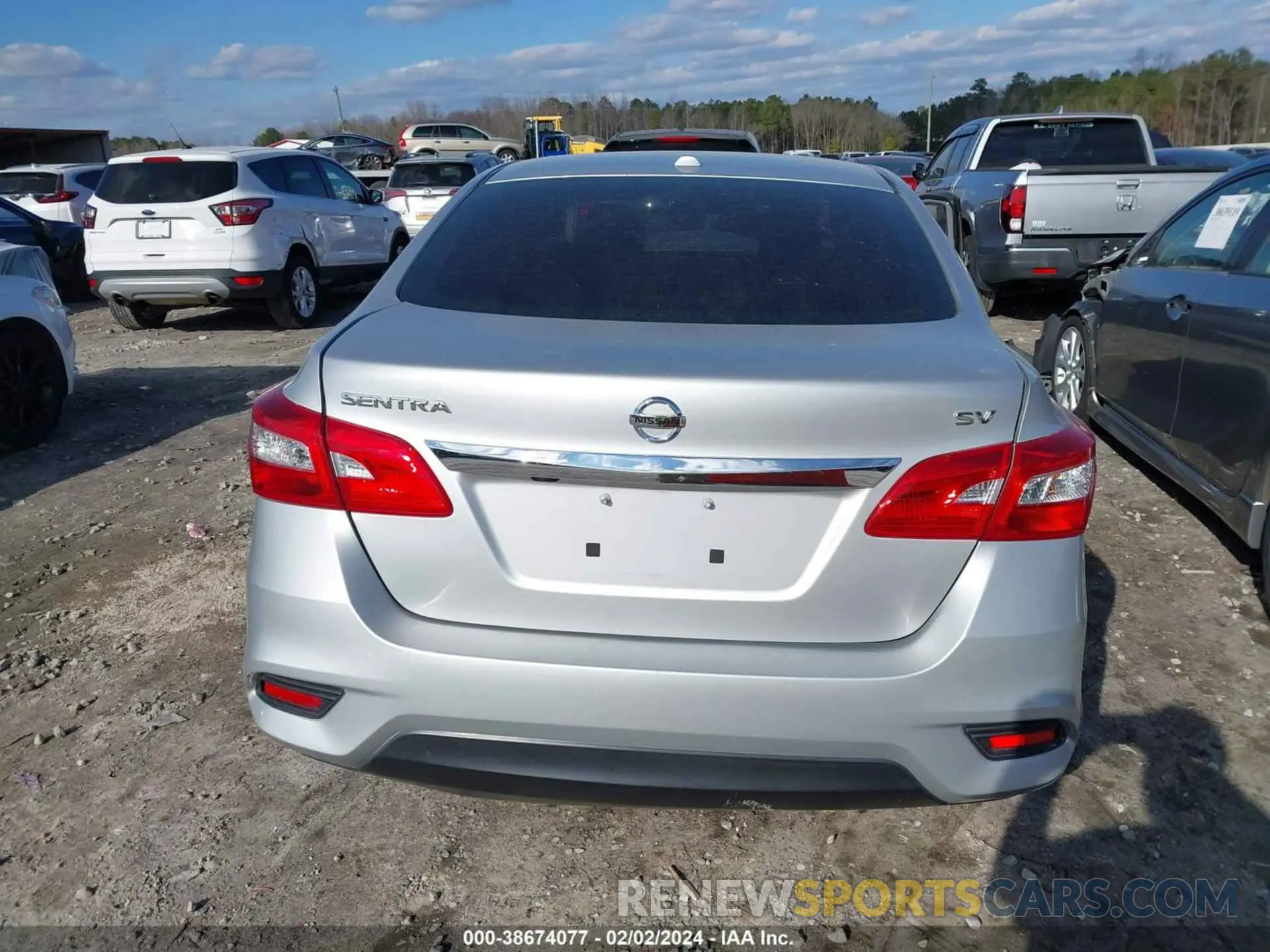 16 Photograph of a damaged car 3N1AB7AP7KY351695 NISSAN SENTRA 2019