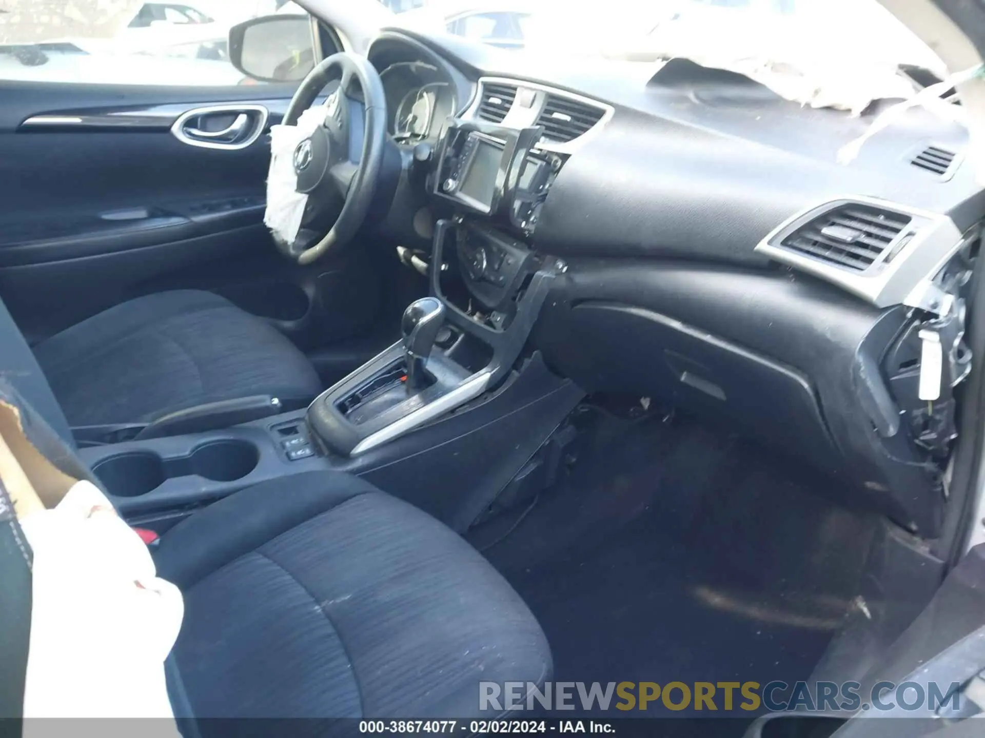 5 Photograph of a damaged car 3N1AB7AP7KY351695 NISSAN SENTRA 2019