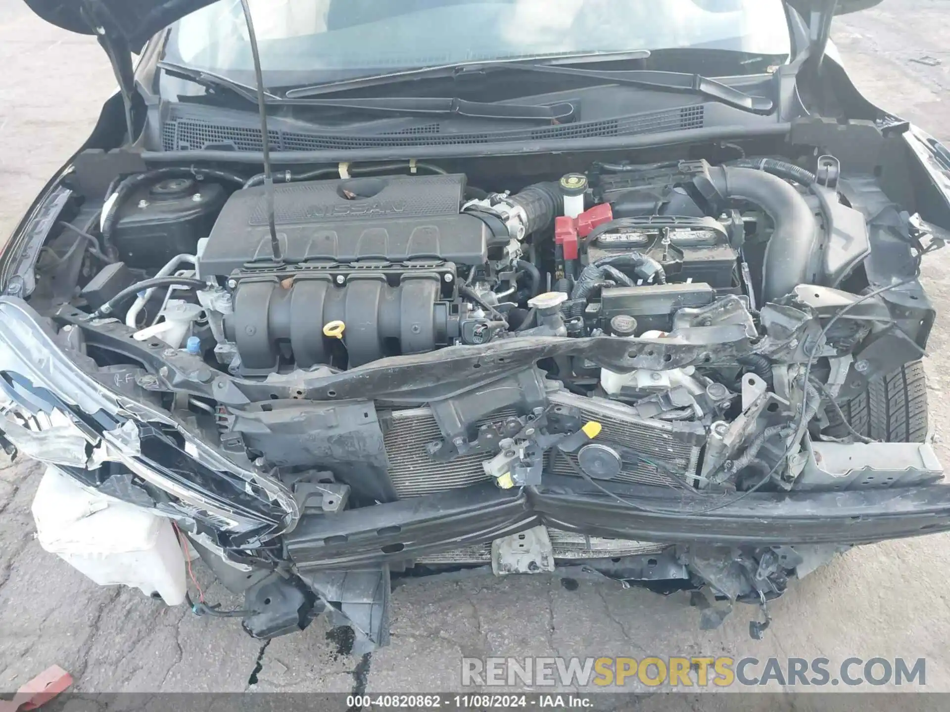 10 Photograph of a damaged car 3N1AB7AP7KY352927 NISSAN SENTRA 2019