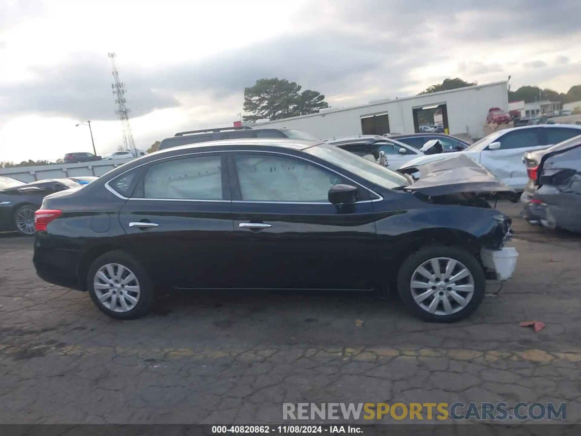 13 Photograph of a damaged car 3N1AB7AP7KY352927 NISSAN SENTRA 2019