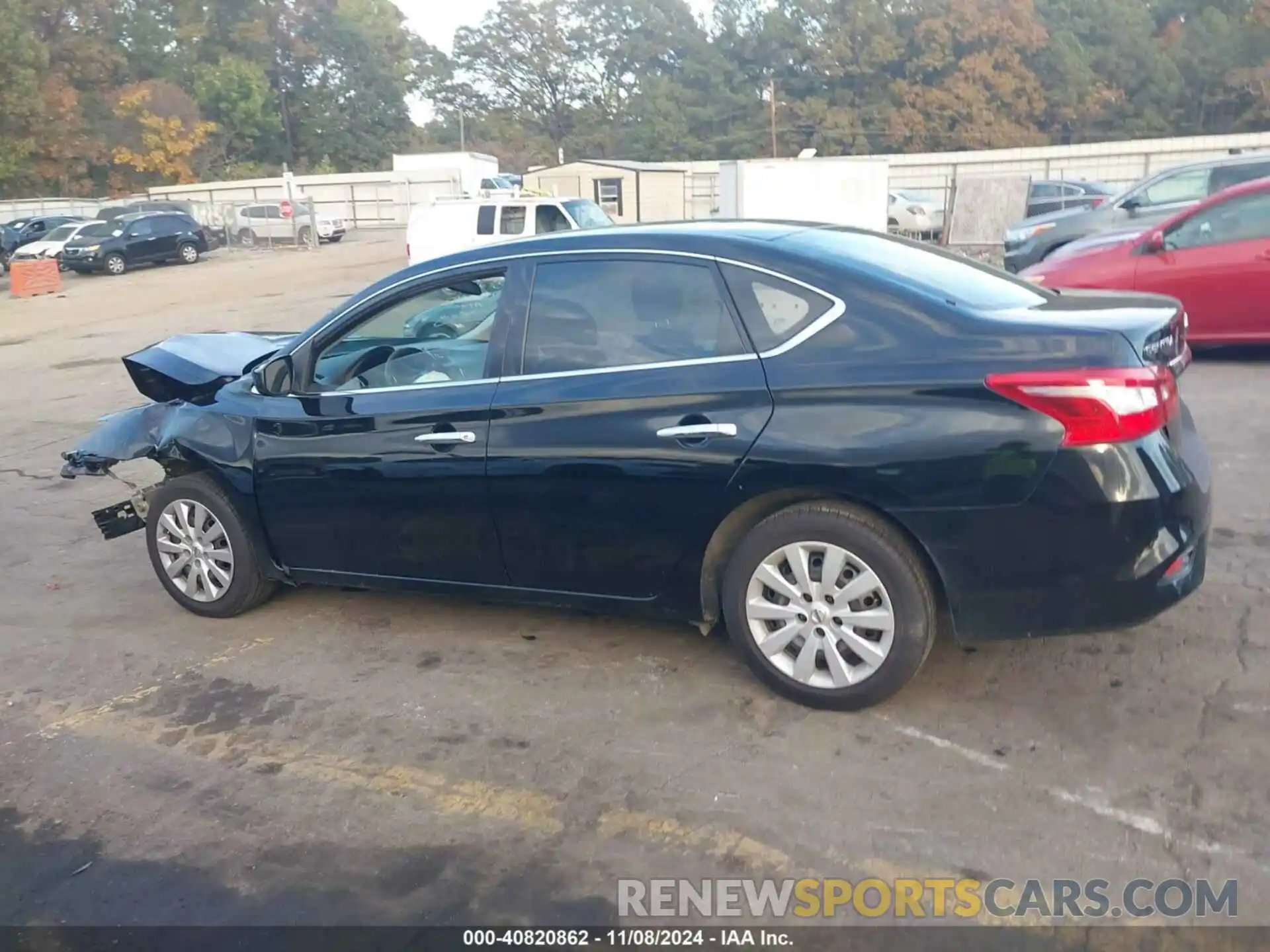 14 Photograph of a damaged car 3N1AB7AP7KY352927 NISSAN SENTRA 2019