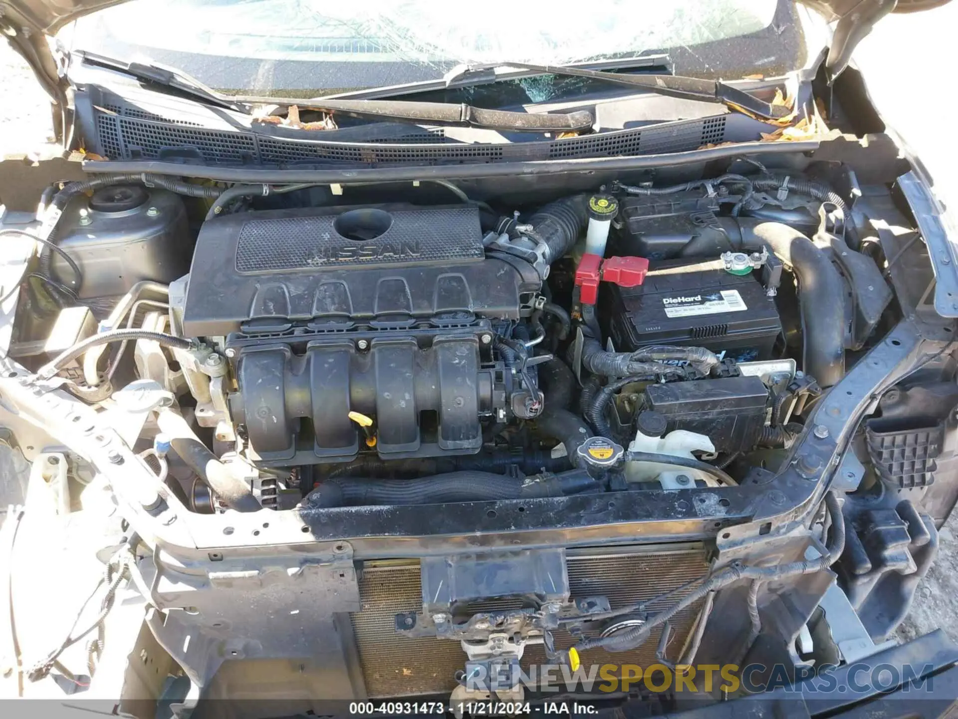 10 Photograph of a damaged car 3N1AB7AP7KY353429 NISSAN SENTRA 2019