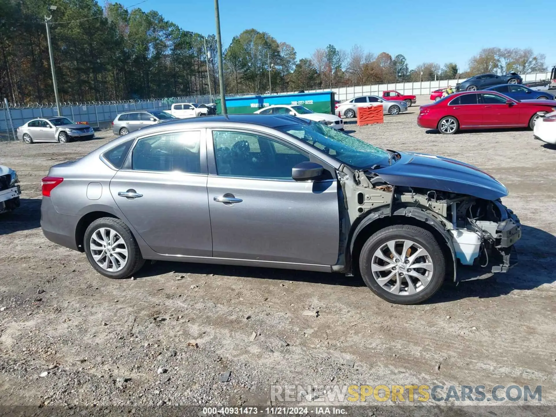 14 Photograph of a damaged car 3N1AB7AP7KY353429 NISSAN SENTRA 2019