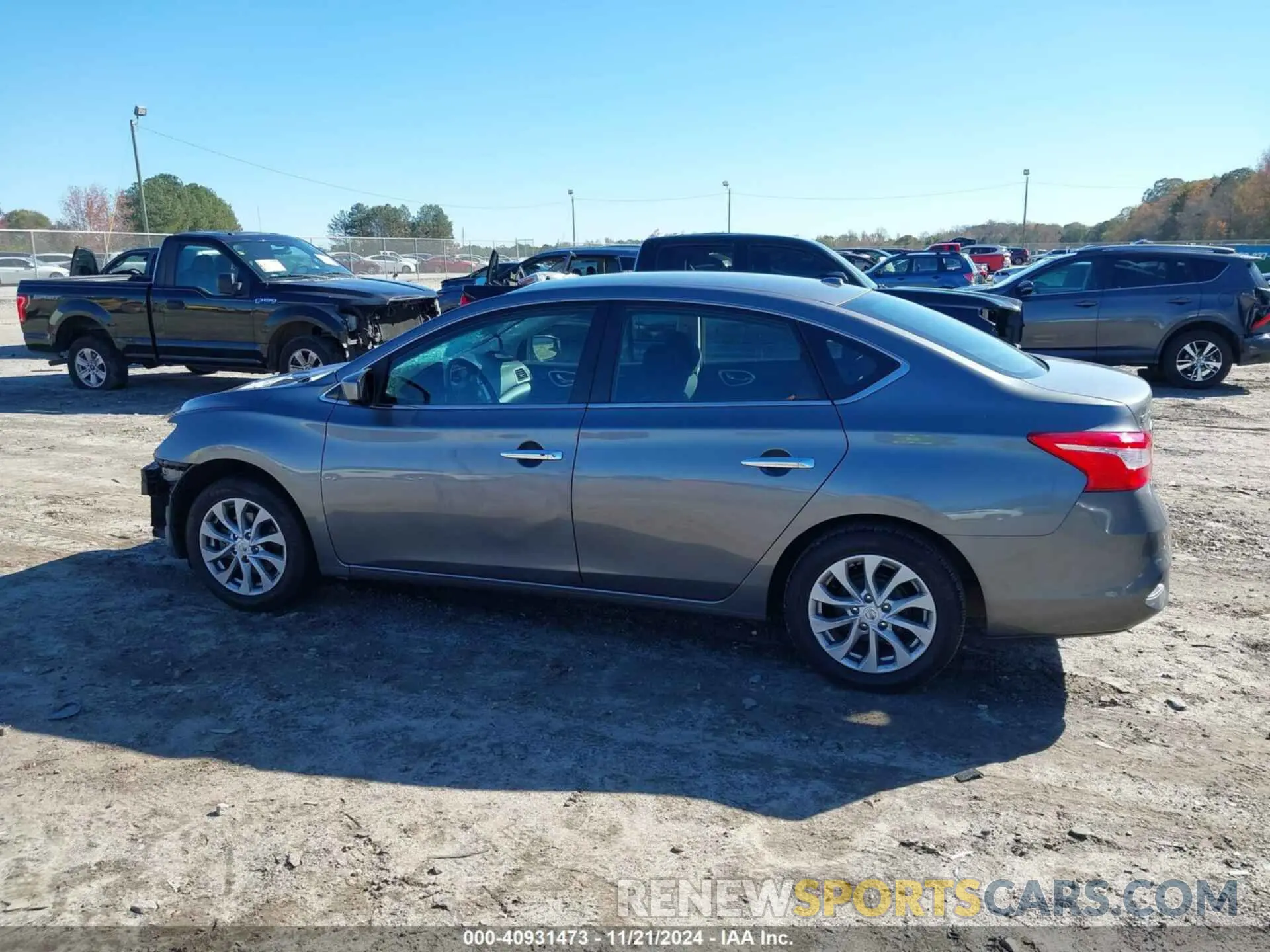 15 Photograph of a damaged car 3N1AB7AP7KY353429 NISSAN SENTRA 2019