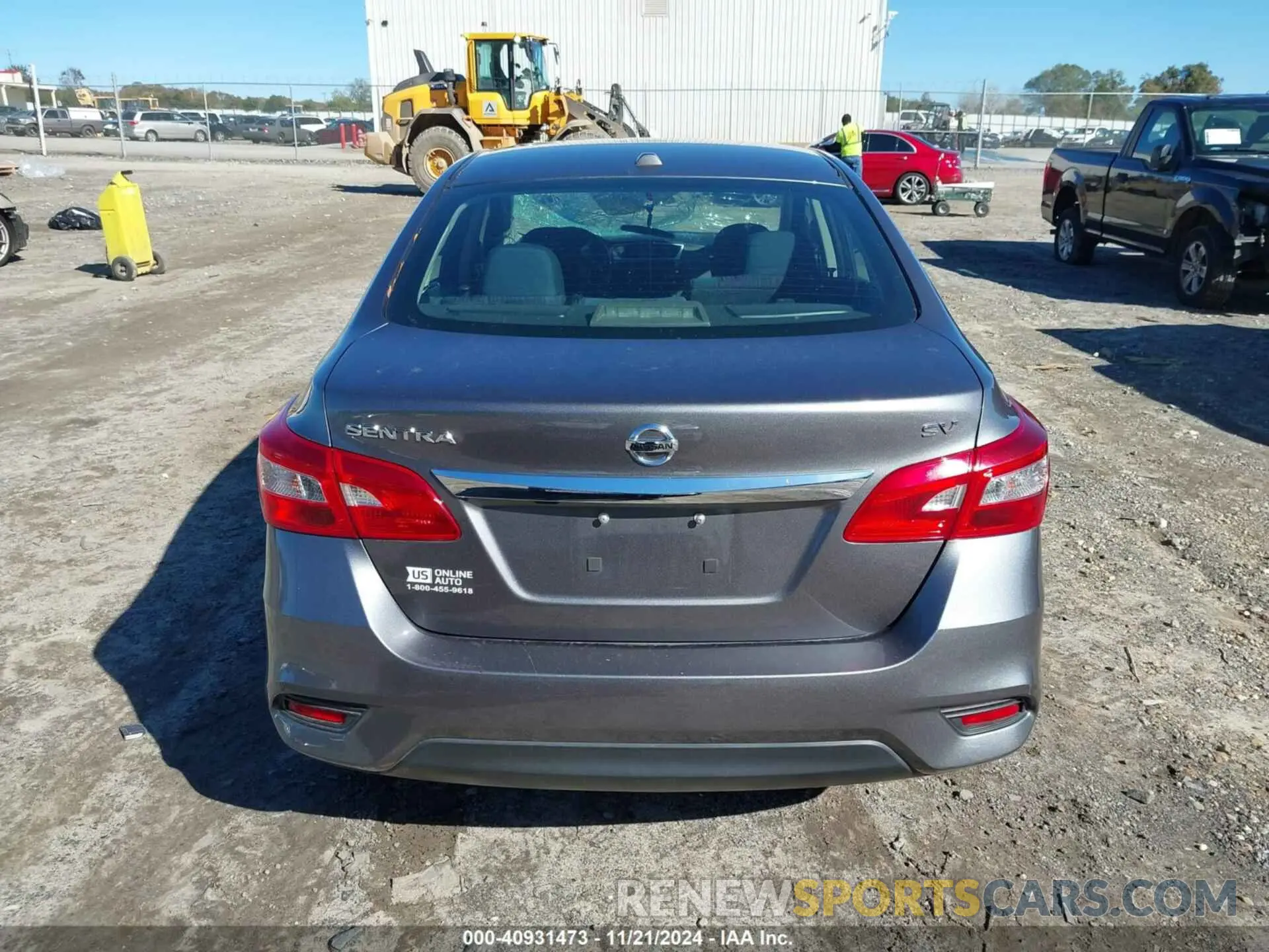 17 Photograph of a damaged car 3N1AB7AP7KY353429 NISSAN SENTRA 2019