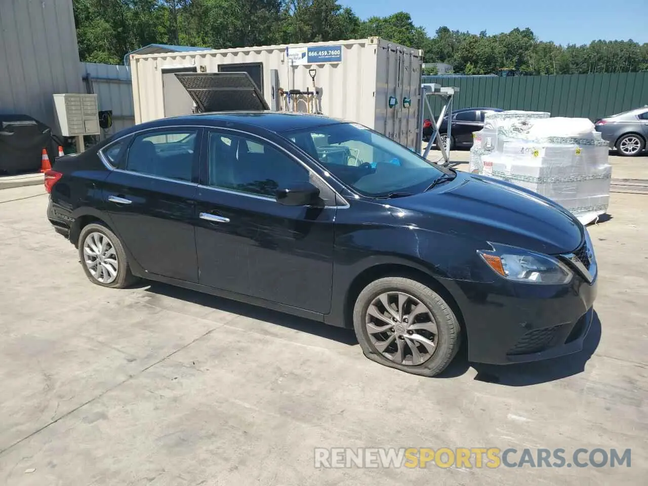 4 Photograph of a damaged car 3N1AB7AP7KY355780 NISSAN SENTRA 2019