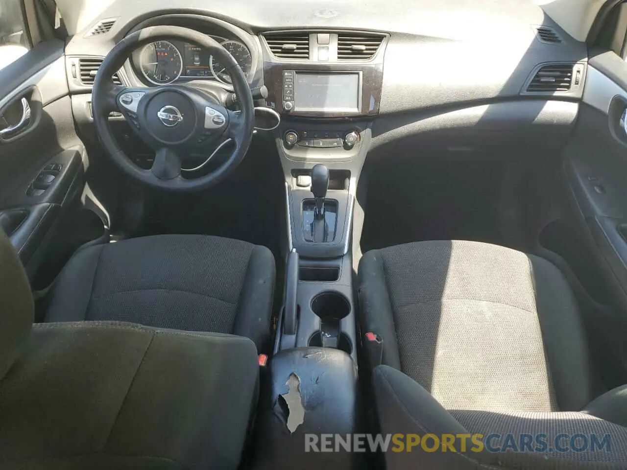 8 Photograph of a damaged car 3N1AB7AP7KY355780 NISSAN SENTRA 2019