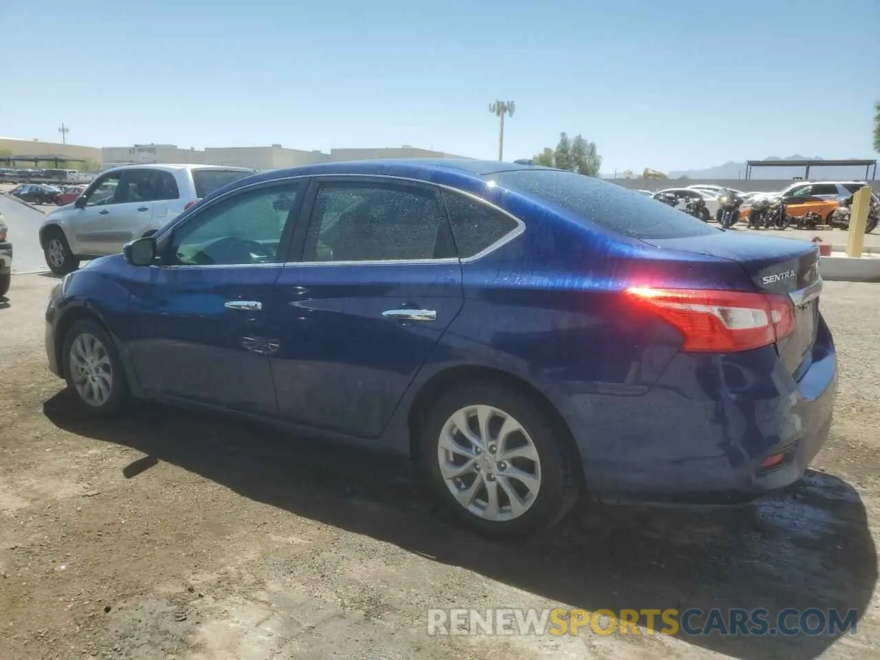 2 Photograph of a damaged car 3N1AB7AP7KY357349 NISSAN SENTRA 2019