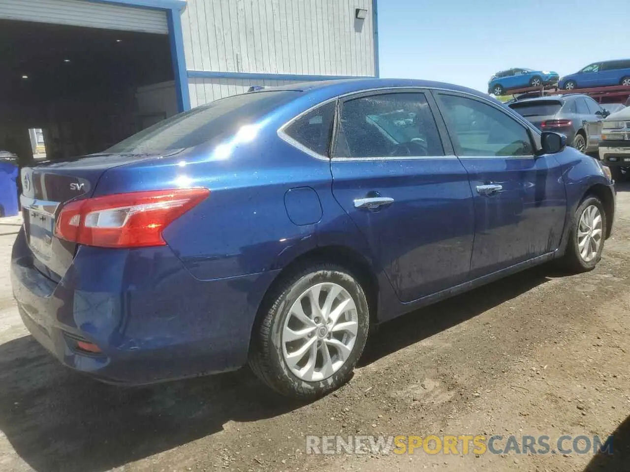 3 Photograph of a damaged car 3N1AB7AP7KY357349 NISSAN SENTRA 2019