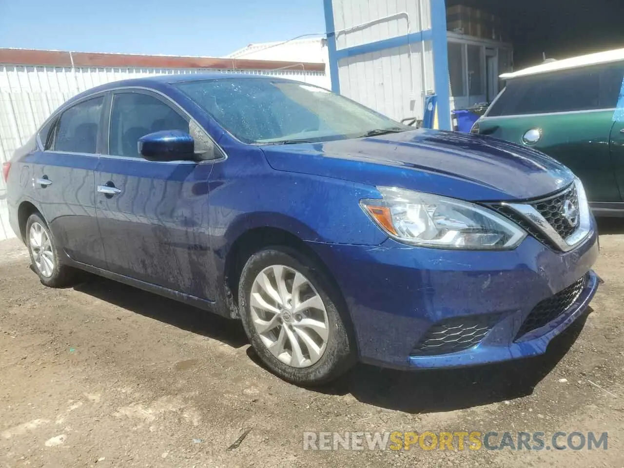 4 Photograph of a damaged car 3N1AB7AP7KY357349 NISSAN SENTRA 2019
