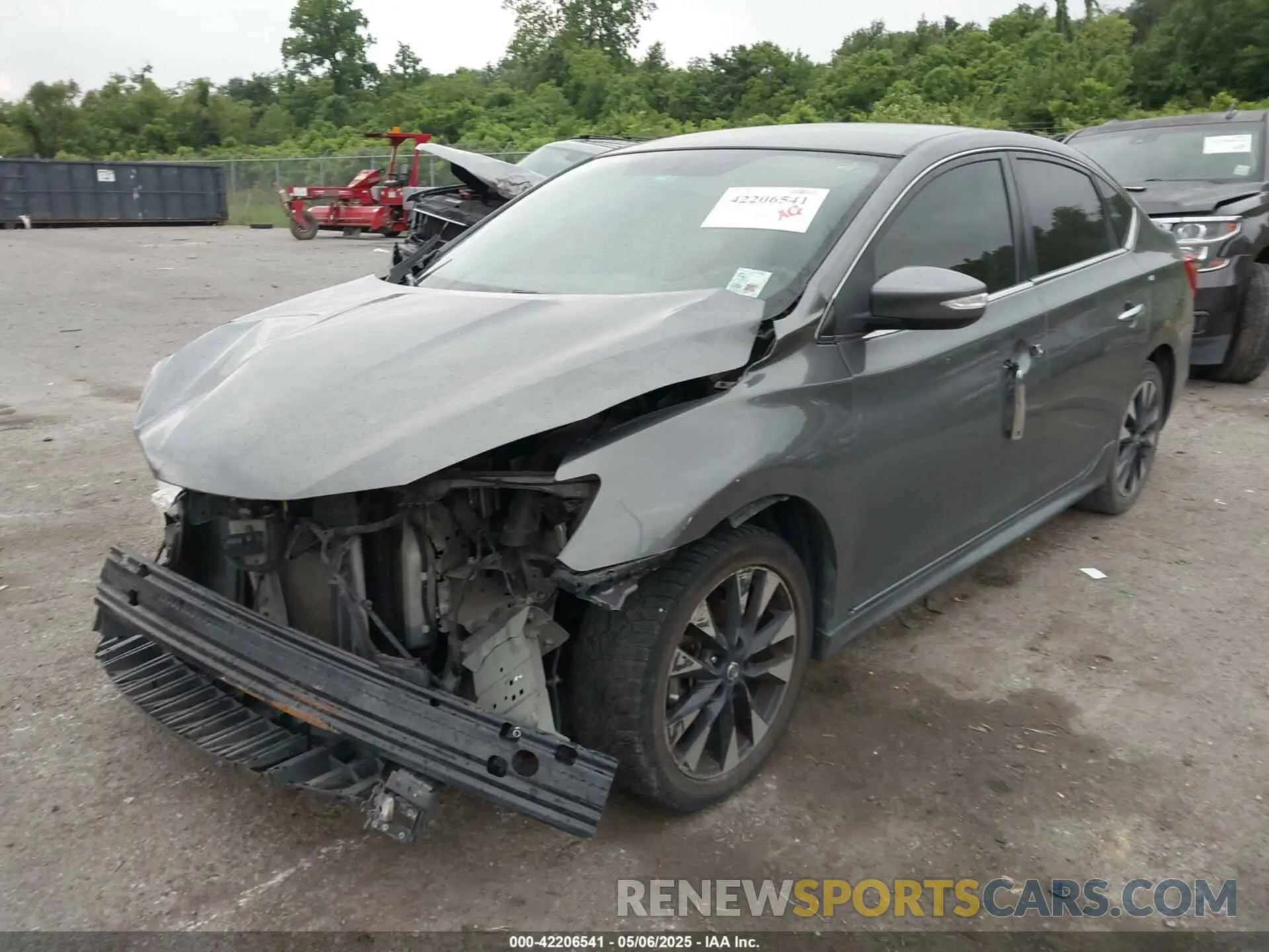 2 Photograph of a damaged car 3N1AB7AP7KY364169 NISSAN SENTRA 2019