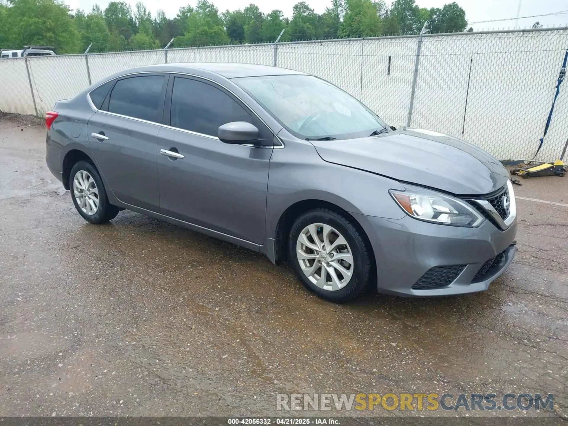 1 Photograph of a damaged car 3N1AB7AP7KY364754 NISSAN SENTRA 2019