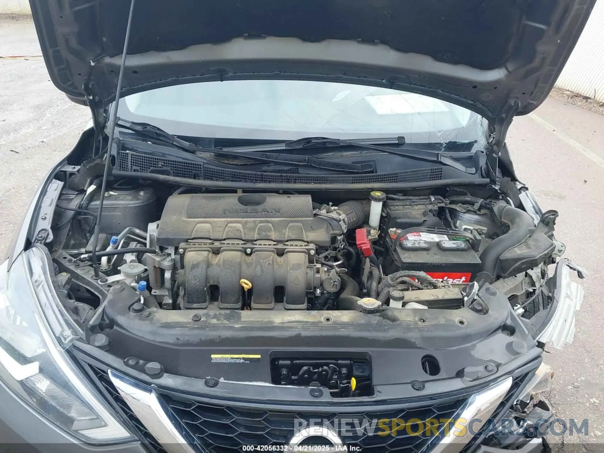 10 Photograph of a damaged car 3N1AB7AP7KY364754 NISSAN SENTRA 2019