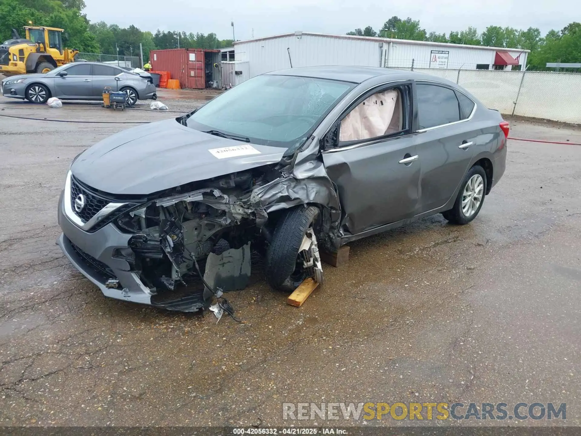 2 Photograph of a damaged car 3N1AB7AP7KY364754 NISSAN SENTRA 2019